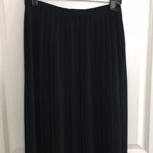 Talbots long pleated skirt